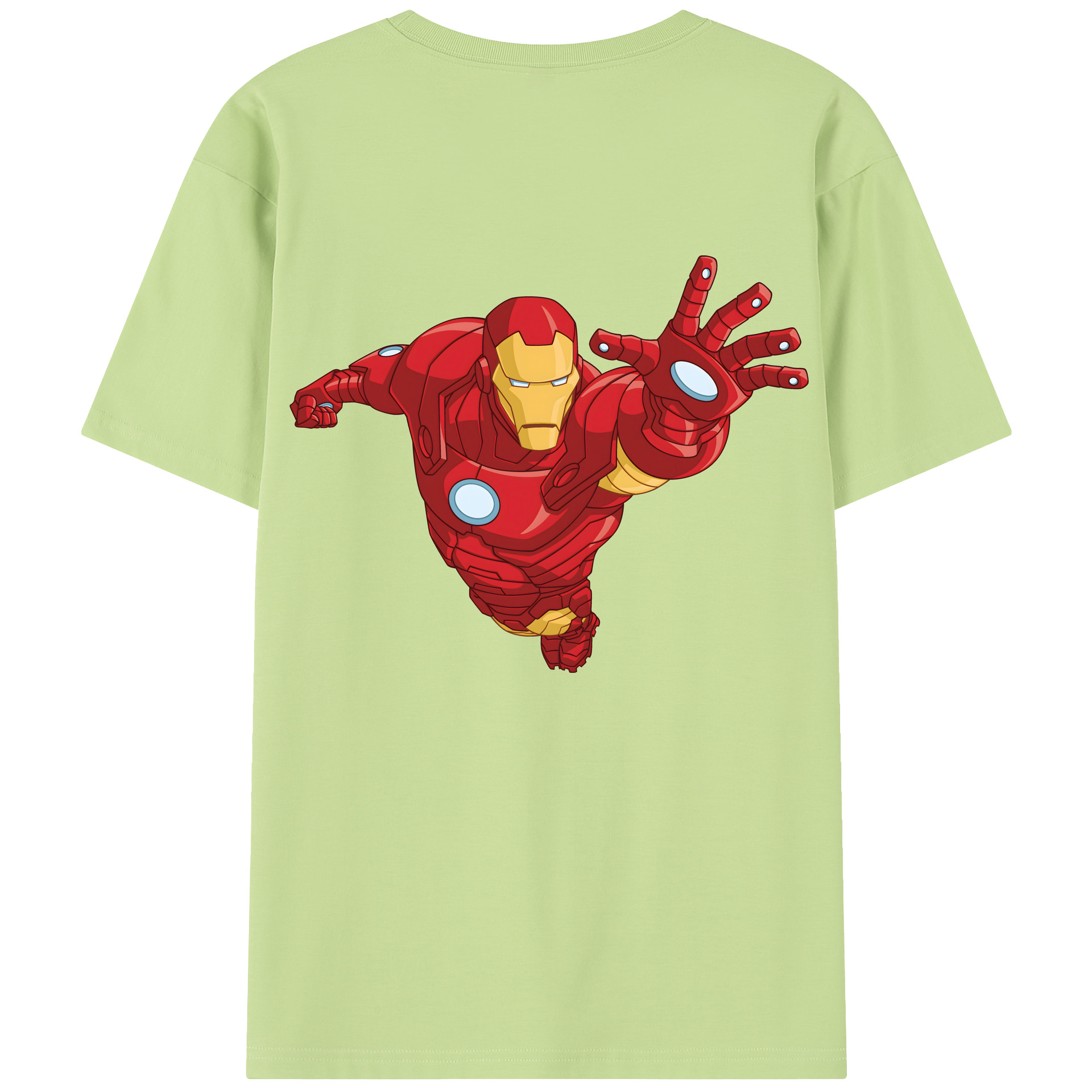 （画像用） アベンジャーズ The Avengers 綿100％半袖Tシャツ（背面プリント）